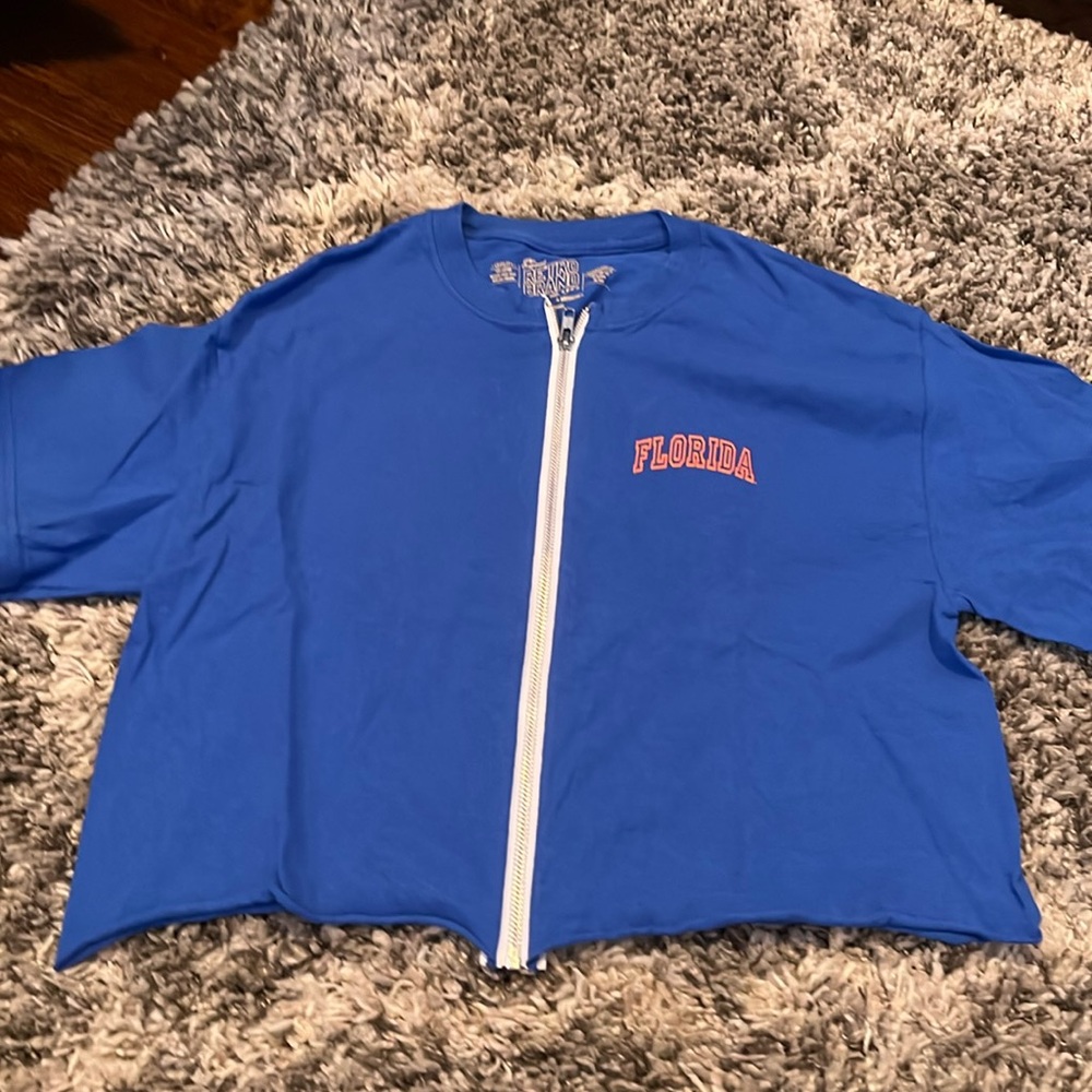 Women’s Retrobrand Florida Gators zip-up t-shirt